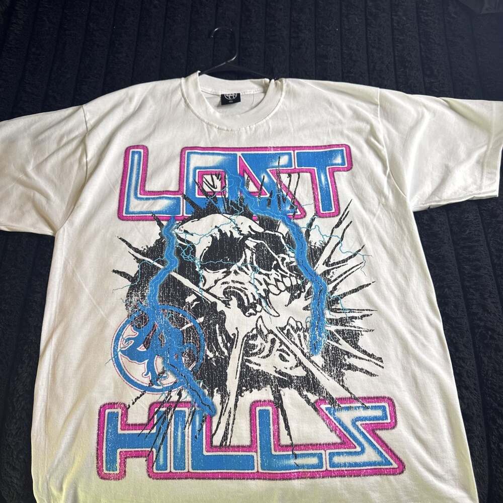 Lost Hills Vintage Great White Mista Bone Highway Hunter Tour Shirt